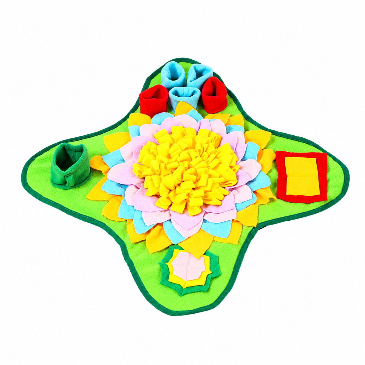 BIRKOO Snuffly™ manta olfativa para perros - colores disponibles amarillo azul y verde